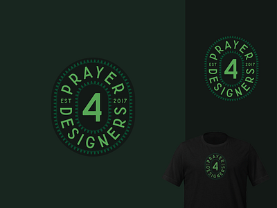 Prayer Circle brand design branding graphic graphic design green lime logo logo design t shirt