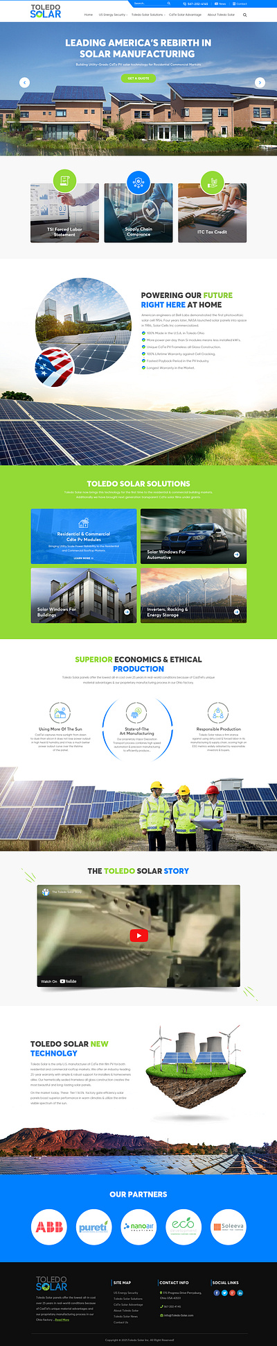 Solar web design branding design graphic design illustration logo vector webdesign