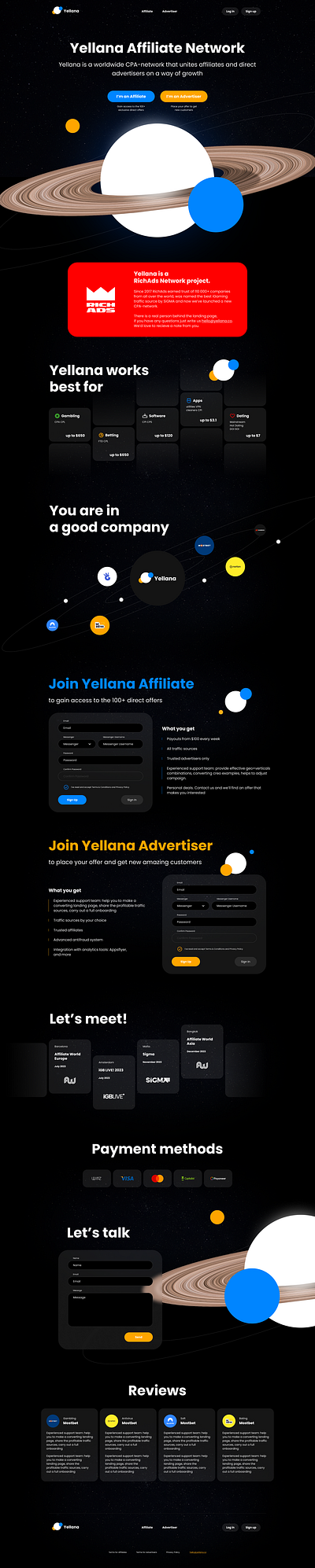 Yellana Affiliate Network