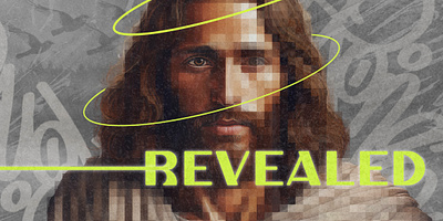 Revealed Sermon Series Cover Art branding church graphics graphic design logo marketing sermon series social media