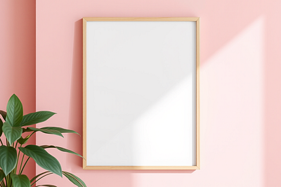 SOFT PINK | poster mockup frame branding design graphic design illustration vector