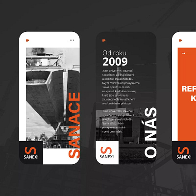 Sanex ui webdesign
