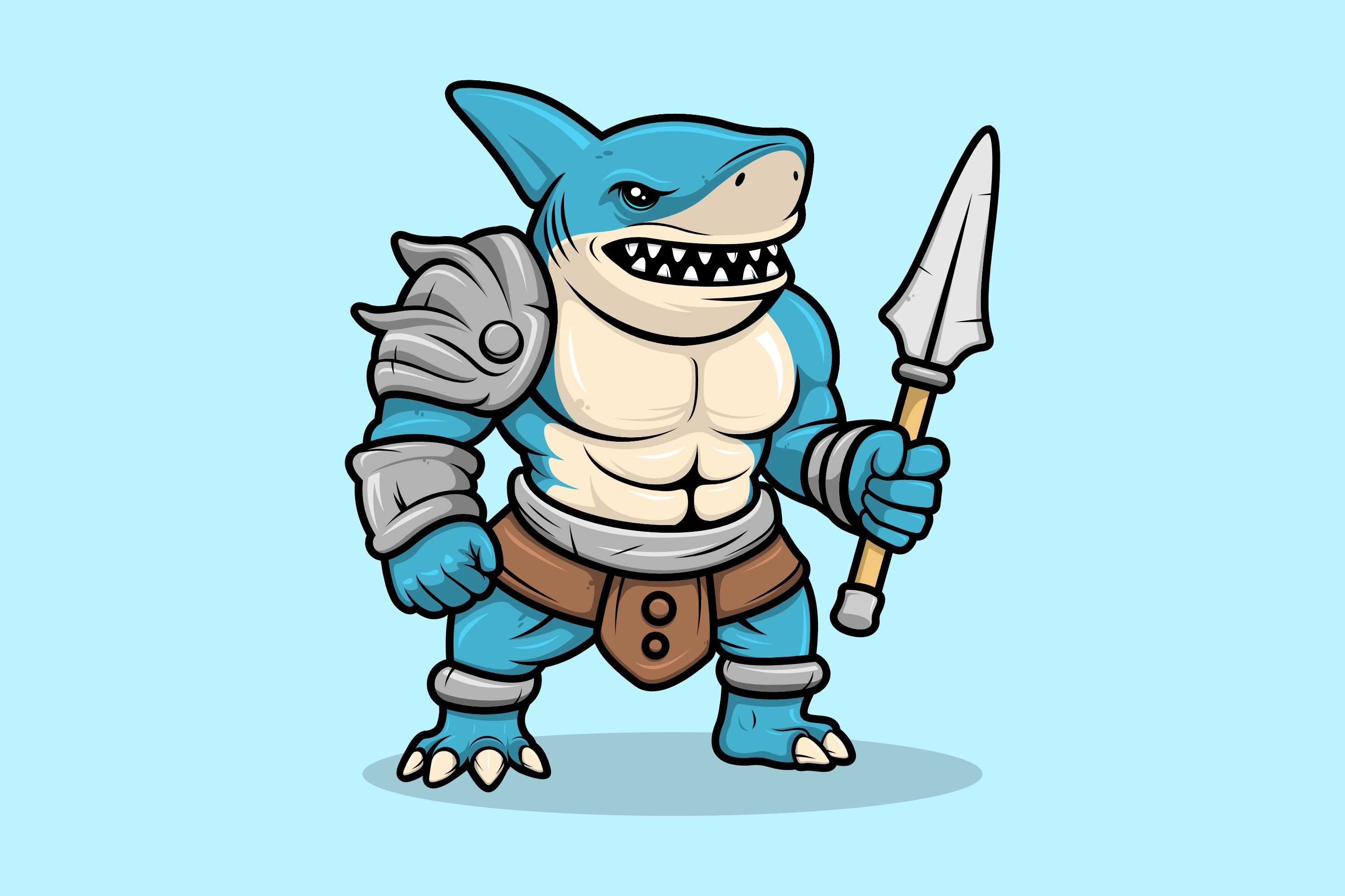 Example of Custom Cartoon Mascot Design