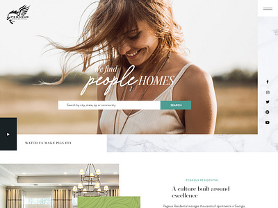 Pegasus Residential Website