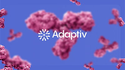 Adaptiv Immunology Branding antibodies biotech biotech branding biotechnology brand brand identity brand identity system branding design graphic design life sciences linkedin linkedin design logo logo design social media design ui visual identity website design website uxui