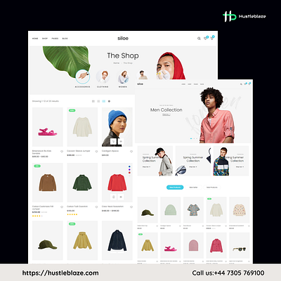 Fashion E-Commerce Website Design branding graphic design ui