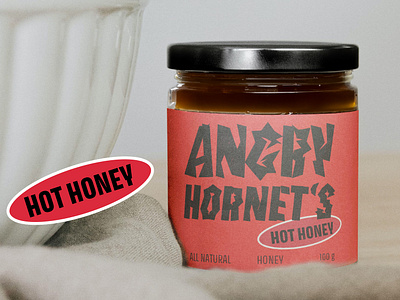 Angry Hornet's branding packaging