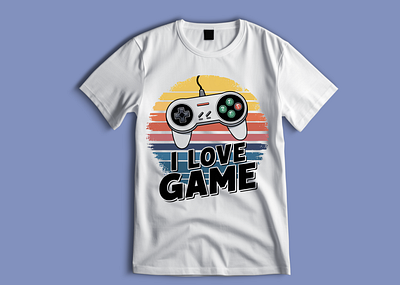 Game T shirt Design branding design graphic design illustration logo logo design t shirt design typography design vector