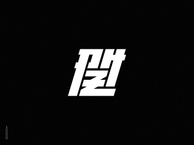 PZH clothing brand logo clothing logo cyber logo cyberpunk logo design futuristic logo gothic japan logo letter lettering logo logotype modern street wear art street wear logo typography