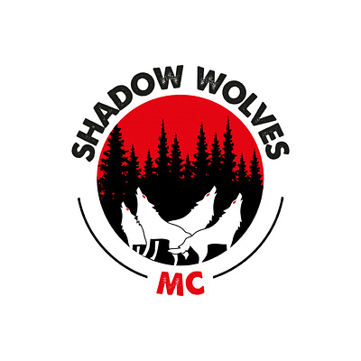 Shadow Wolves - Logo Design - Creasions logo design