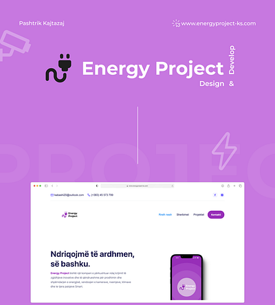 Energy Project design energy figma project ui ui ux ux webflow