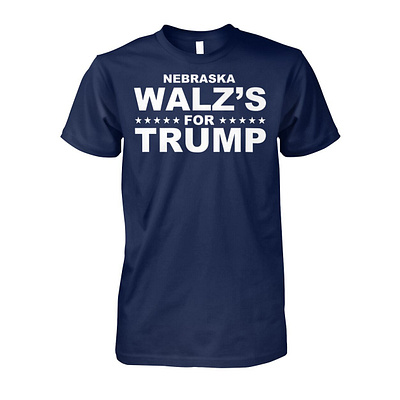 Walz For Trump Shirt design illustration