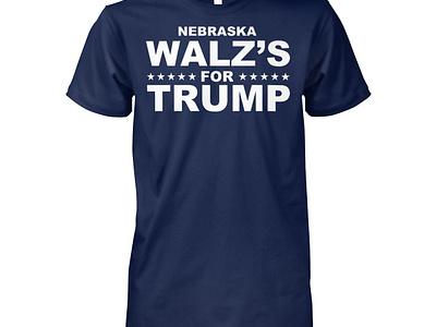 Walz For Trump Shirt design illustration