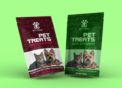 Design Concepts For Dog Food Packaging branding design dog dogfood dogfooddesign flyer graphic design illustration logo motion graphics ux vector