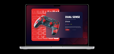 Console UI/UX graphic design motion graphics ui