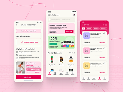 Medical app UI animation app app ui concept branding credit card crypto design illustration medical medical app mobile mobile ui ui