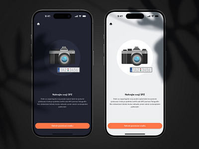 App Page Design – Light & Dark Mode app app design design graphic design