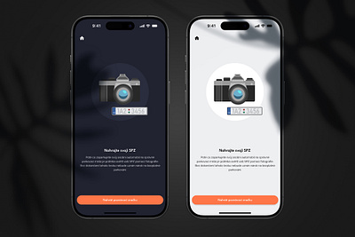 App Page Design – Light & Dark Mode app app design design graphic design