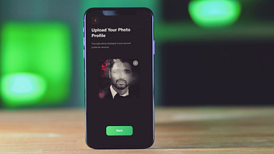 Profile photo app Secern app app designe figma landing page ui uiux ux website