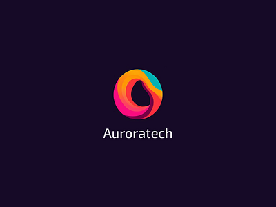 Visual Identity for Auroratech branding design graphic design icon illustration logo minimal vector website