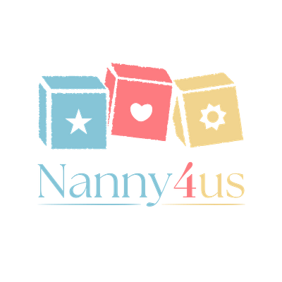 Nanny4us Logo Animation animation branding graphic design logo logo animation motion graphics ui