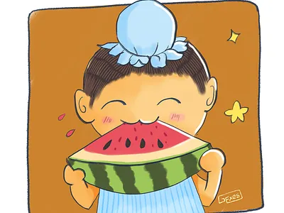 Summers Uda Singh artwork character design clipstudiopaint design gfxes graphic illustration uda by gfxes