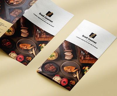 Em Casa / Brasil Gourmet banner ads brand identity design folder graphic design print design visual identity