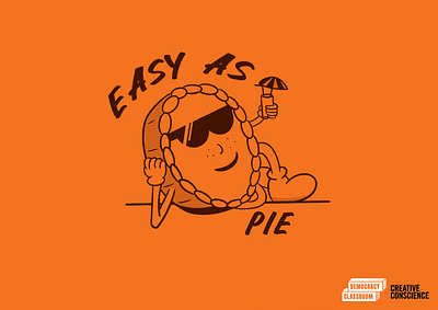 Easy As Pie - Campaign (Register to Vote) branding campain graphic design register to vote