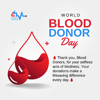 Blood Donor Day graphic design