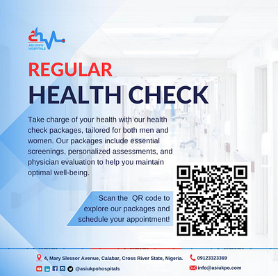 Health Check graphic design