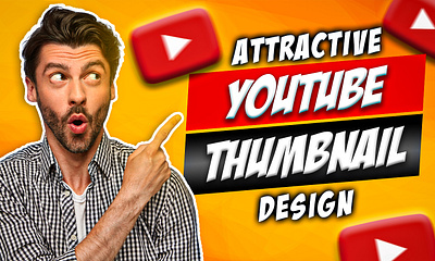 "Eye-Catching YouTube Thumbnails: A Graphic Design Portfolio" creative design graphic design thumbnail youtube youtube thumbnail