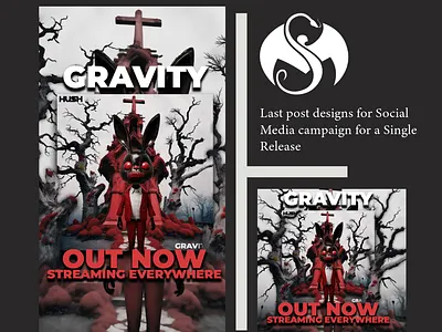 Social Media Campaign Designs branding graphic design marketing music online single release social media web