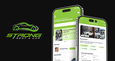Ui Design ( Car Rental Design ) adobe app design brand branding designing figma mobile app mobile app design photoshop ui ui design ui ux design uiux design ux ux design web design