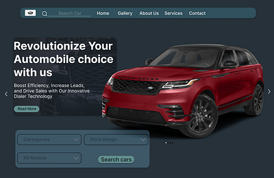 Car D landing page