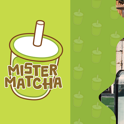 Mister Matcha branding design graphic design illustration logo typography