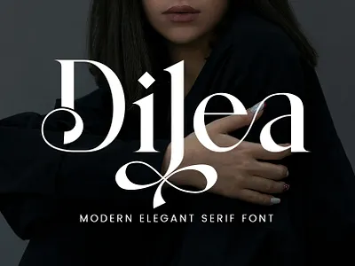 Dilea Modern Elegant Serif Font abstrak animation beautiful best brand branding colorfull design eksotis elegant font font graphic design illustration logo modern pro serif typface ui vector