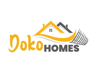 DOKO HOMES branding graphic design logo