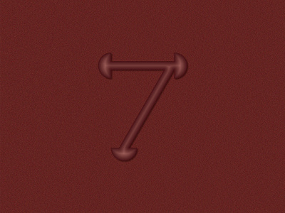 7 36 days of art 36 days of work 3d 7 777 brown burgundy colors concept design earth graphic design illustration learn light mars moon red type typography