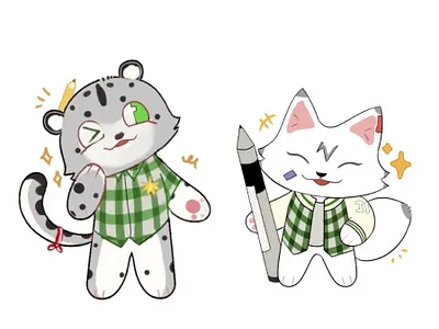 Mascot Design for School Project - 2024 drawing illustrator mascot