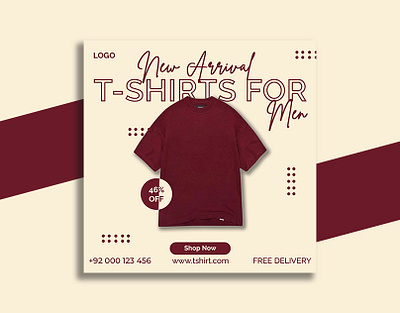 T-Shirt Post Design | Social Media Design graphic design post design social media design t shirt design