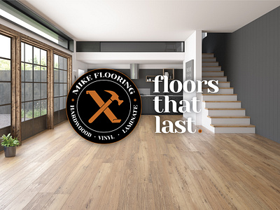 Mike Flooring | Brand Identity brand identity branding flooring company graphic design logo logo design