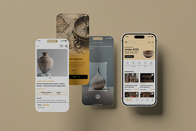 WorthPoint: Mobile App Redesign collectibles app