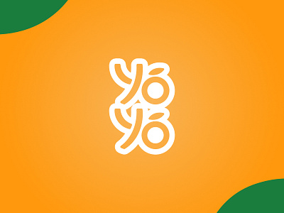 YOYO Juice Logo Design branding drinks fresh graphic design juice logo logo design orange visual identity