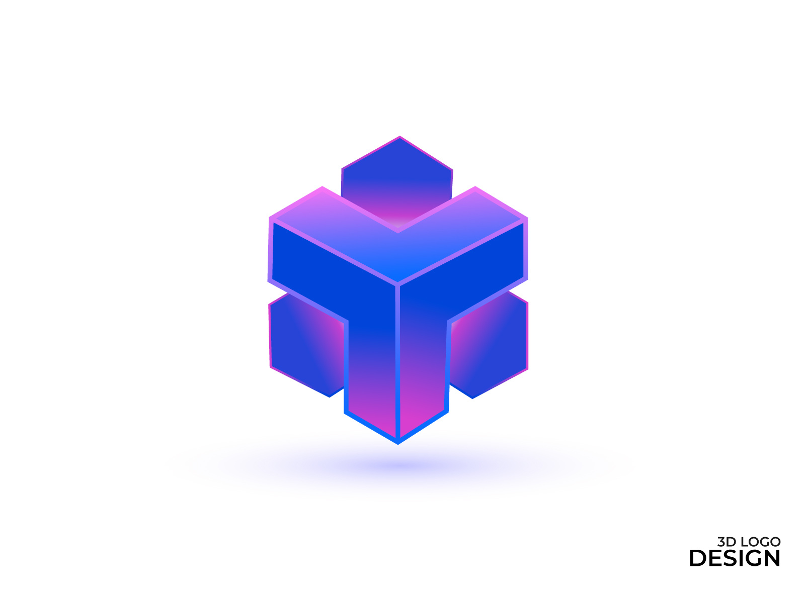 Example of 3D App Icon & Logo Package App /Splash 