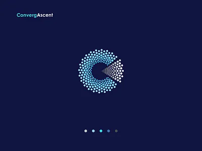 Logo ConvergAscent branding design designinspiration graphic design icon illustration logo logodesign logomakers onpose typography vector