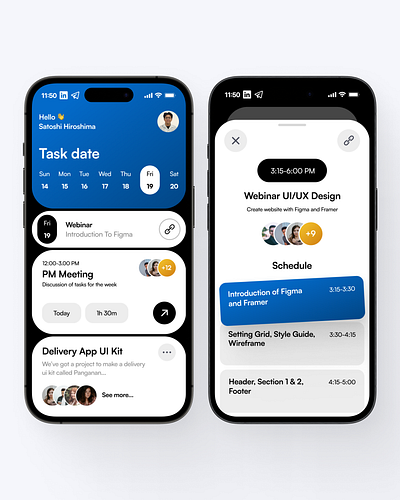 Task Manager App UI Design figma mobile mobileapp ui ux