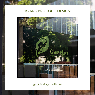 Brand Identity - Gazebo Restaurant 3d brand brand identity branding design graphic design logo logo design mockup motion graphics ui ux