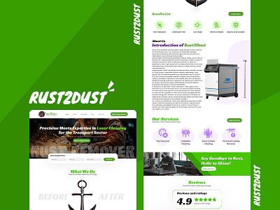 Rust2Dust Precision Laser Cleaning for a Brighter Future