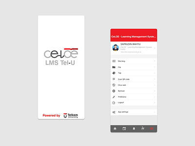 Re-Design UI CeLOE LMS design ui user interface