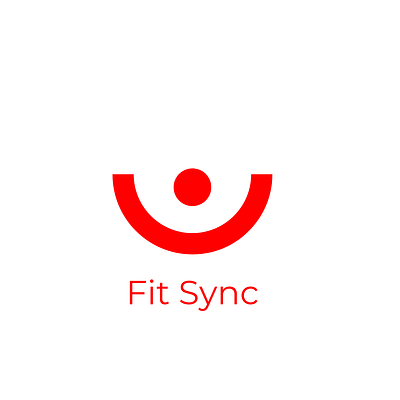 Fit Sync logo brand identity logo logo design